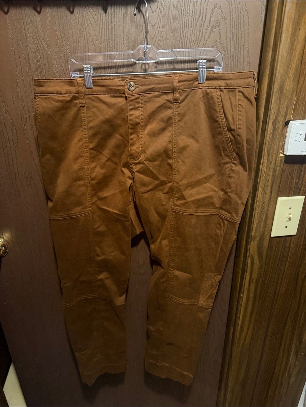 Kut from the Kloth Women's Rust Brown Utility Trousers